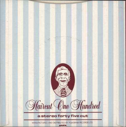 Haircut 100 Fantastic Day - Solid 7" vinyl single (7 inch record / 45) UK HAI07FA171201