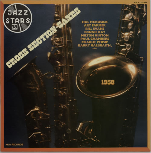 Hal McKusick Cross Section - Saxes vinyl LP album (LP record) French HXVLPCR589918
