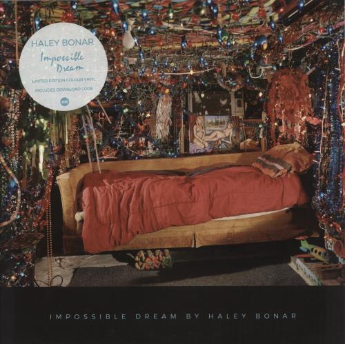 Haley Bonar Impossible Dream - 150gm - Teal Vinyl vinyl LP album (LP record) UK 9BOLPIM872304