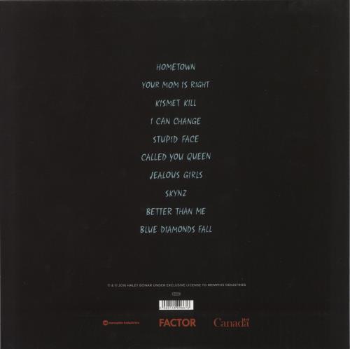 Haley Bonar Impossible Dream - 150gm - Teal Vinyl vinyl LP album (LP record) UK 9BOLPIM872304