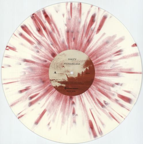 Haley Bonar Pleasureland - White With Red Splatter Vinyl vinyl LP album (LP record) US 9BOLPPL871969