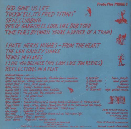 Half Man Half Biscuit Back In The D.H.S.S. - EX vinyl LP album (LP record) UK HHBLPBA880068