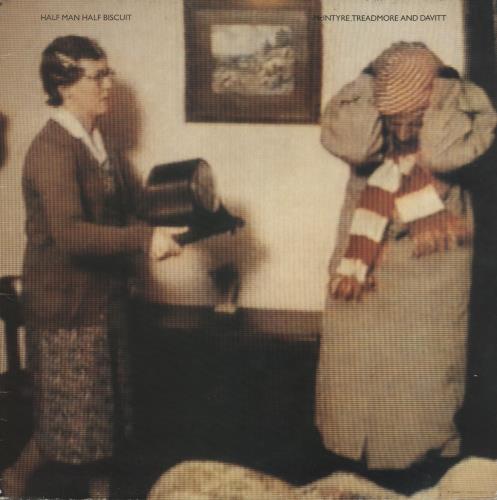 Half Man Half Biscuit McIntyre, Treadmore And Davitt - EX vinyl LP album (LP record) UK HHBLPMC740618