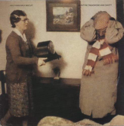 Half Man Half Biscuit McIntyre, Treadmore And Davitt - VG vinyl LP album (LP record) UK HHBLPMC870011