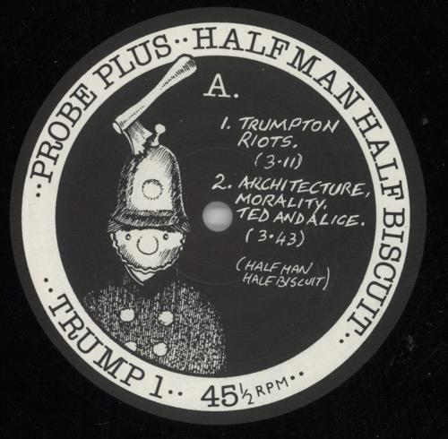 Half Man Half Biscuit The Trumpton Riots EP 12" vinyl single (12 inch record / Maxi-single) UK HHB12TH98924