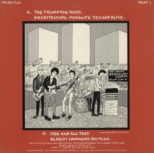 Half Man Half Biscuit The Trumpton Riots EP 12" vinyl single (12 inch record / Maxi-single) UK HHB12TH98924