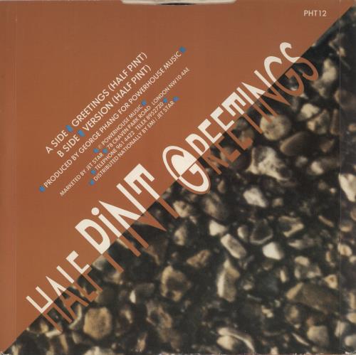 Half Pint Greetings 12" vinyl single (12 inch record / Maxi-single) UK 1BO12GR869445