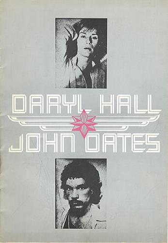 Hall & Oates 1975 Tour Programme tour programme UK HNOTRTO348292