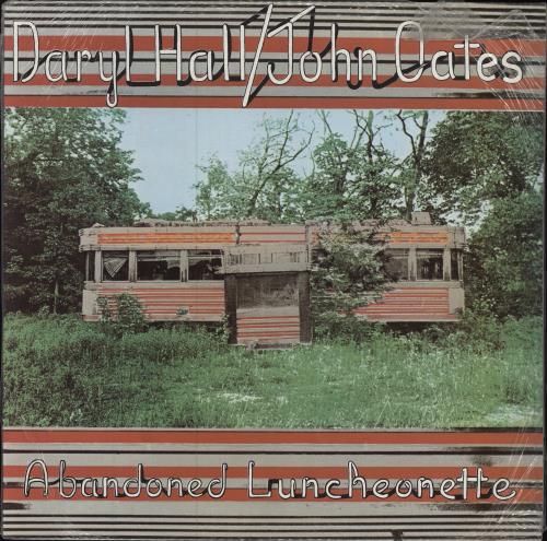 Hall & Oates Abandoned Luncheonette + Shrink vinyl LP album (LP record) US HNOLPAB782895