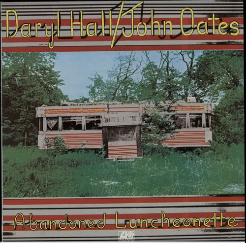 Hall & Oates Abandoned Luncheonette vinyl LP album (LP record) German HNOLPAB573131