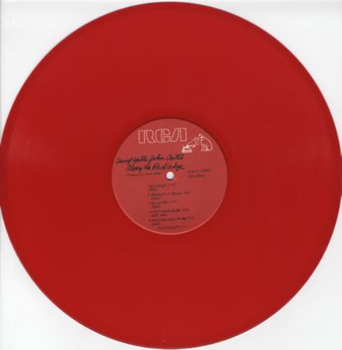 Hall & Oates Along The Red Ledge vinyl LP album (LP record) US HNOLPAL371273