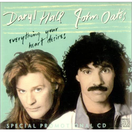 Hall & Oates Everything Your Heart Desires CD single (CD5 / 5") US HNOC5EV145513