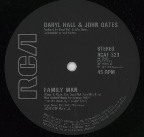 Hall & Oates Family Man 12" vinyl single (12 inch record / Maxi-single) UK HNO12FA18676
