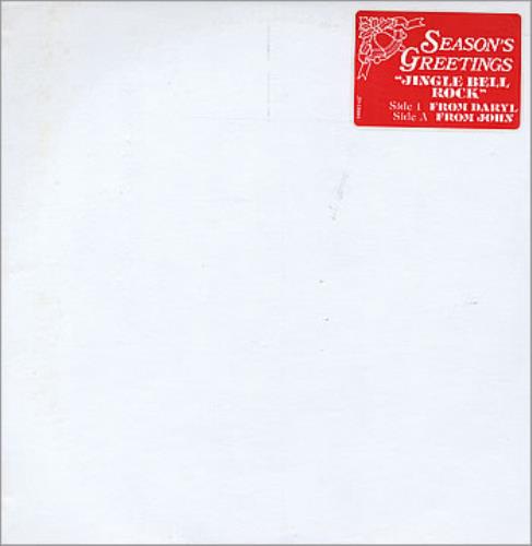 Hall & Oates Jingle Bell Rock 12" vinyl single (12 inch record / Maxi-single) US HNO12JI109404