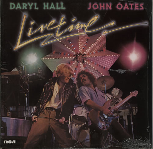 Hall & Oates Livetime - Sealed vinyl LP album (LP record) German HNOLPLI566403