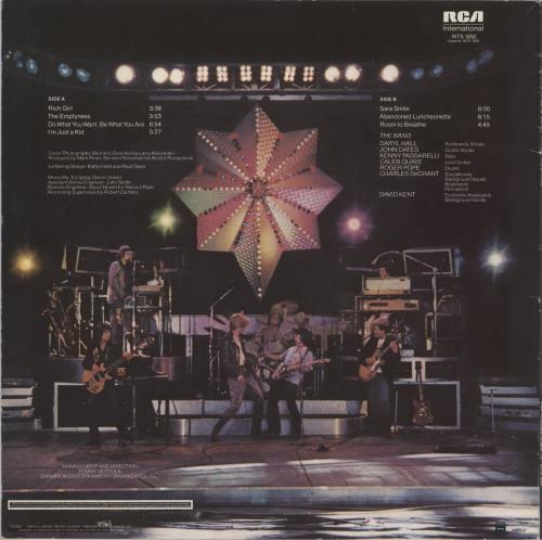 Hall & Oates Livetime vinyl LP album (LP record) UK HNOLPLI655956