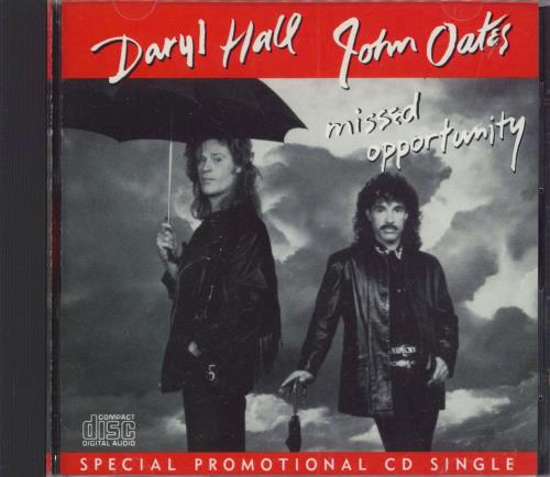 Hall & Oates Missed Opportunity CD single (CD5 / 5") US HNOC5MI361505