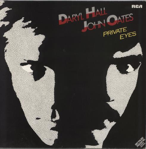 Hall & Oates Private Eyes vinyl LP album (LP record) German HNOLPPR793443