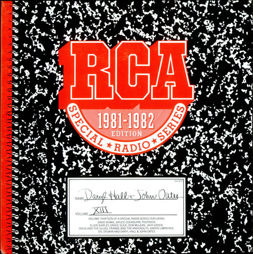 Hall & Oates Radio Special Sampler vinyl LP album (LP record) US HNOLPRA133484