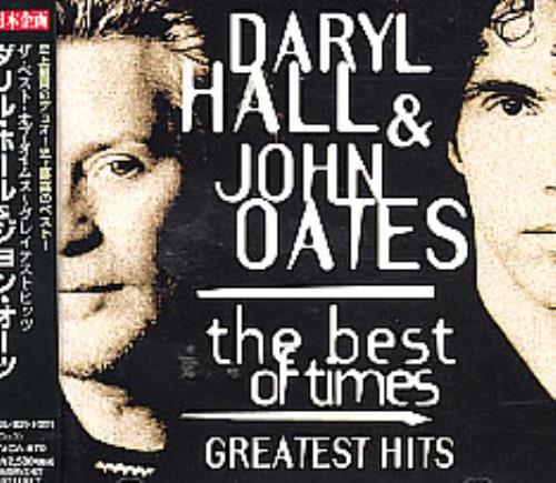 Hall & Oates The Best Of Times CD album (CDLP) Japanese HNOCDTH50544