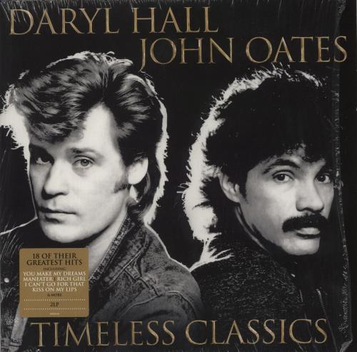 Hall & Oates Timeless Classics 2-LP vinyl record set (Double LP Album) UK HNO2LTI869325