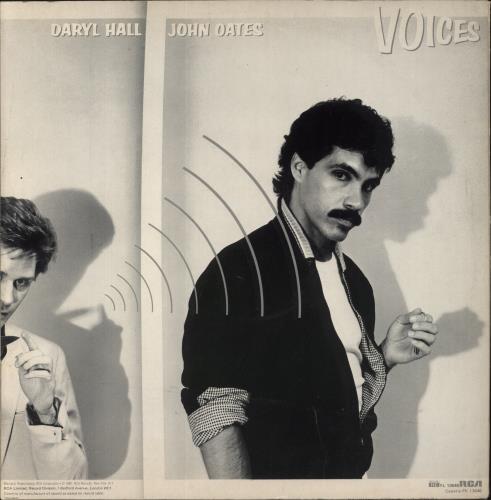 Hall & Oates Voices vinyl LP album (LP record) UK HNOLPVO288027