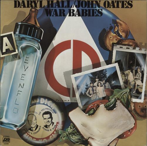 Hall & Oates War Babies vinyl LP album (LP record) German HNOLPWA859831