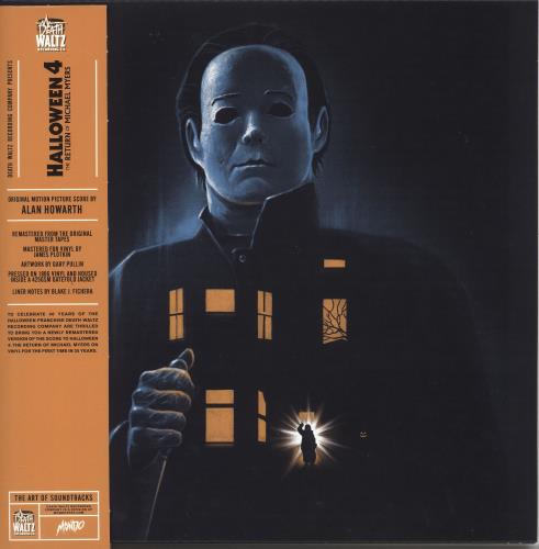 Halloween (+ Sequels) Halloween 4 - Orange Vinyl + Obi vinyl LP album (LP record) US H^WLPHA729697