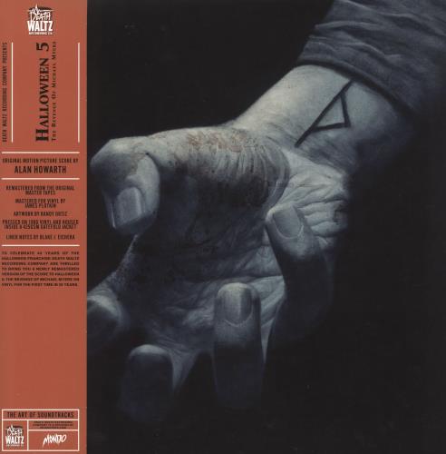 Halloween (+ Sequels) Halloween 5: The Revenge of Michael Myers - 180gm Orange + Obi vinyl LP album (LP record) US H^WLPHA729698