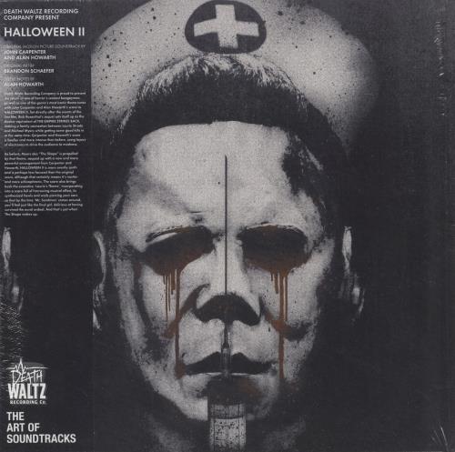 Halloween (+ Sequels) Halloween II - Orange & Black Splatter Vinyl + Poster vinyl LP album (LP record) UK H^WLPHA790133