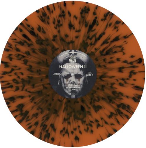 Halloween (+ Sequels) Halloween II - Orange & Black Splatter Vinyl + Poster vinyl LP album (LP record) UK H^WLPHA790133