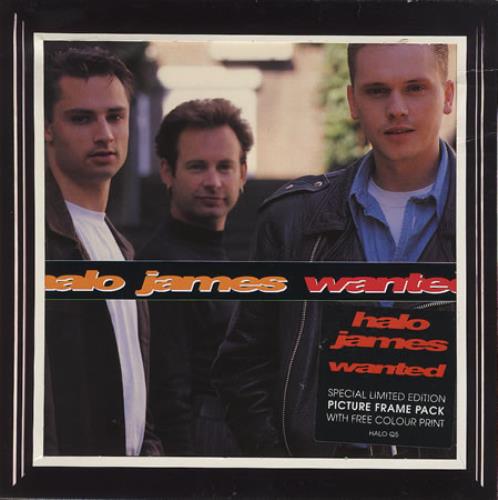Halo James Wanted 7" vinyl single (7 inch record / 45) UK HAL07WA193768