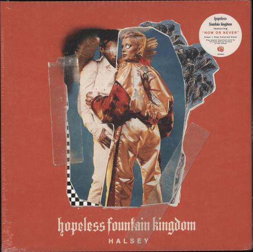 Halsey Hopeless Fountain Kingdom - Clear & Teal Vinyl - Sealed vinyl LP album (LP record) UK 0CLLPHO732326