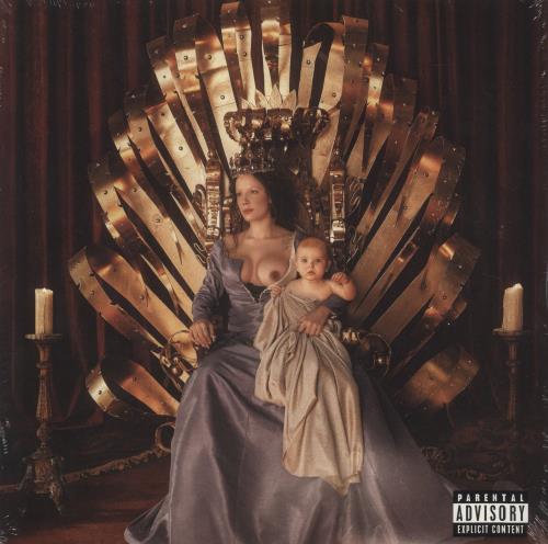 Halsey If I Can't Have Love, I Want Power - Orange Vinyl + Autographed vinyl LP album (LP record) UK 0CLLPIF868678