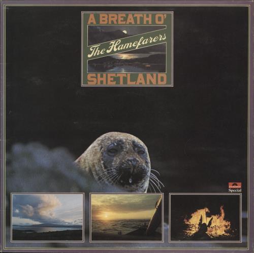 Hamefarers A Breath O' Shetland vinyl LP album (LP record) UK ZBTLPAB714766