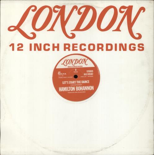 Hamilton Bohannon Let's Start To Dance Again 12" vinyl single (12 inch record / Maxi-single) UK HBO12LE660819
