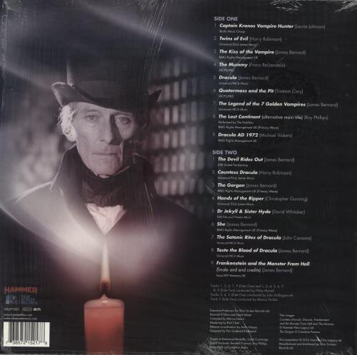 Hammer Horror Classic Themes 1958-1974 - Green Vinyl - Shrink vinyl LP album (LP record) UK I7WLPCL864780