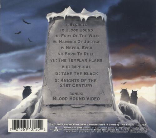 HammerFall Chapter V: Unbent, Unbowed, Unbroken CD album (CDLP) German 1DYCDCH743776