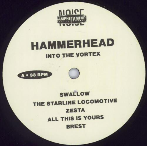 Hammerhead Into The Vortex vinyl LP album (LP record) US 5COLPIN829798