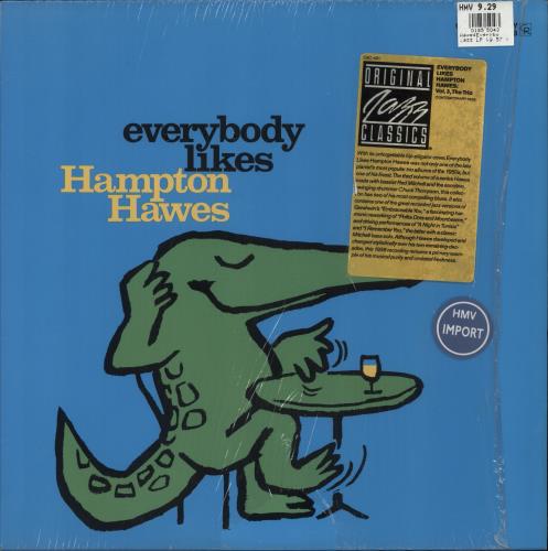 Hampton Hawes Everybody Likes Hampton Hawes Vol. 3: The Trio vinyl LP album (LP record) US HWWLPEV875562