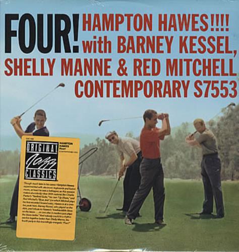 Hampton Hawes Four! - Sealed vinyl LP album (LP record) Japanese HWWLPFO302774