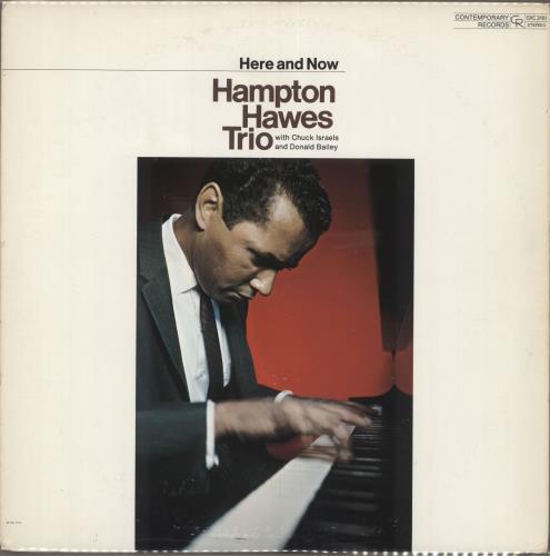 Hampton Hawes Here And Now vinyl LP album (LP record) Japanese HWWLPHE749872