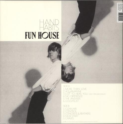 Hand Habits Fun House - Blue & Black Vinyl vinyl LP album (LP record) UK 036LPFU872933