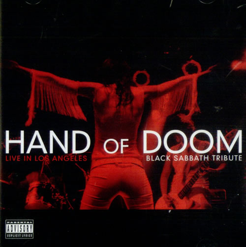 Hand Of Doom Live In Los Angeles - Black Sabbath Tribute CD album (CDLP) US HJ7CDLI520971