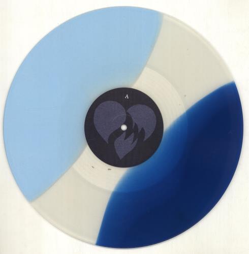 Handguns Life Lessons - Blue, White, Aqua striped vinyl vinyl LP album (LP record) US QXPLPLI702541
