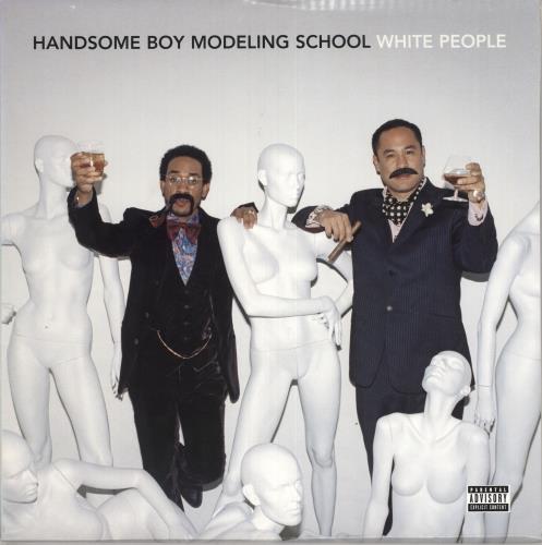 Handsome Boy Modeling School White People 2-LP vinyl record set (Double LP Album) US HBM2LWH307756