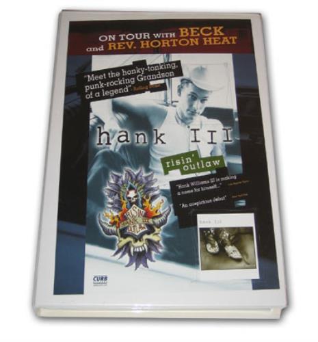 Hank III Risin' Outlaw EPK + You're The Reason CD box set US HN3BXRI408141
