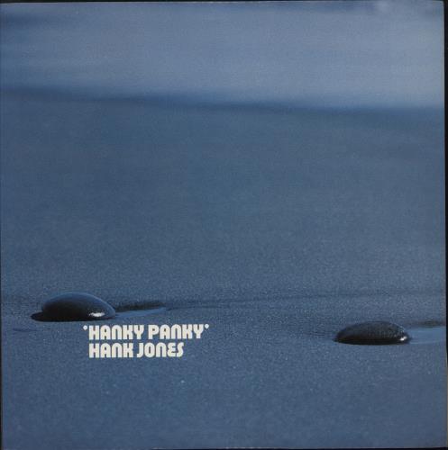 Hank Jones Hanky Panky vinyl LP album (LP record) Japanese HNJLPHA790608