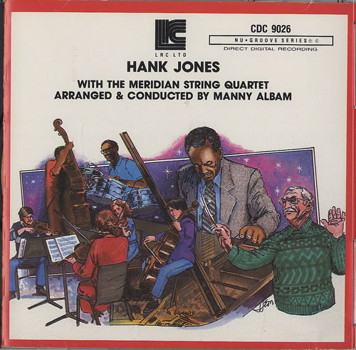 Hank Jones With The Meridian String Quartet CD album (CDLP) US HNJCDWI494502