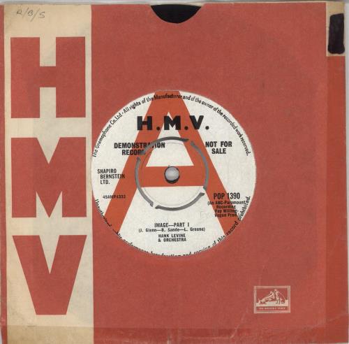 Hank Levine Image - Part 1 7" vinyl single (7 inch record / 45) UK HKU07IM749481